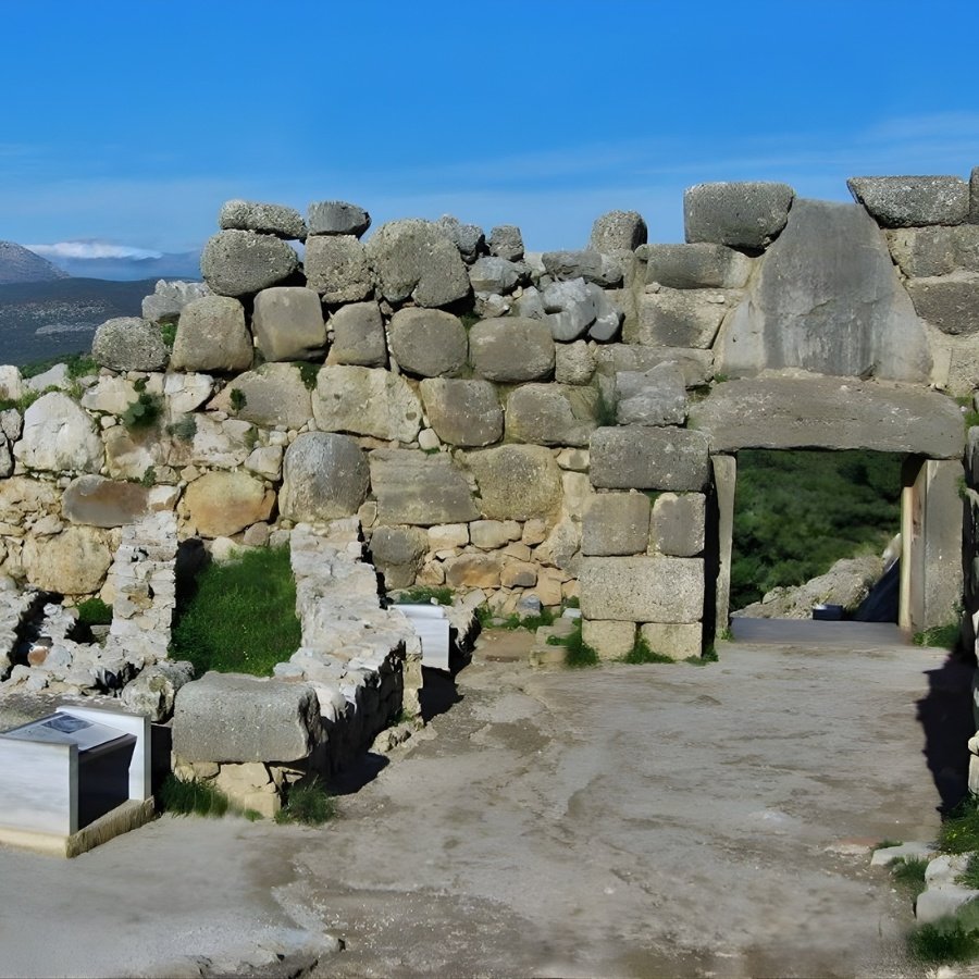 mycenae the archaeological site